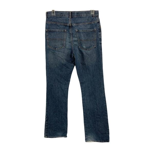 The Childrens Place Boys Youth Jeans Boot Cut Size 16 30x29 Distressed Casual - Picture 2 of 8